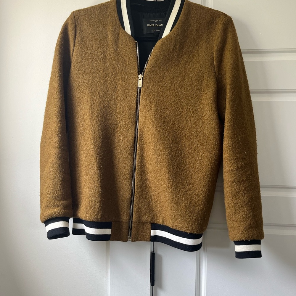 River Island Women’s Varsity Style Bomber Jacket